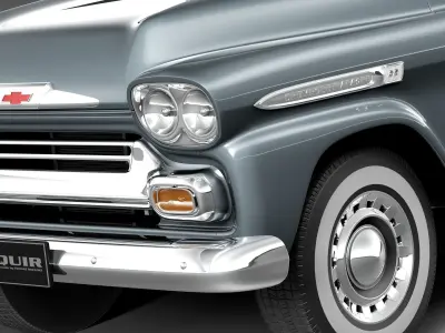 Chevrolet Apache Pickup CG 1958 3D model
