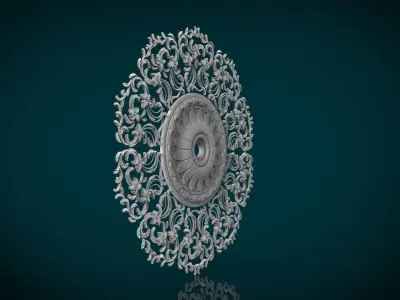 Ceiling Medallion 3D print model