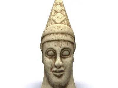 Statuette - Nemrut Head 3D model