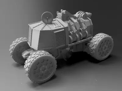 Nemesis Rover 3D print model