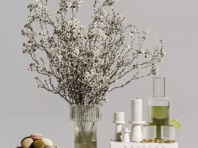 decorative set 132 3D model