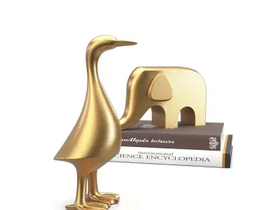 Metal Animal Decorative Objects PBR 3D model