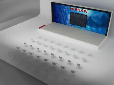 Event Exhibition Setup a333  3D model