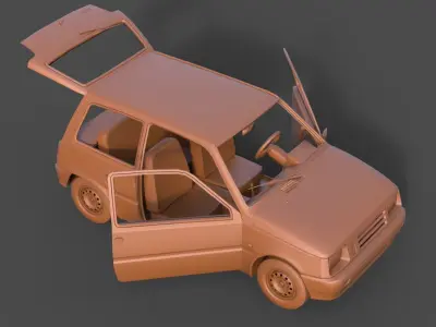 Vaz 1111 3D print model
