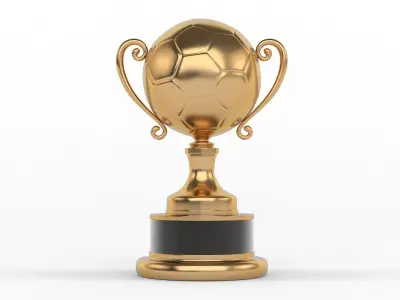 Trophy Cup 3D model 14