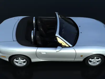 Mazda Miata MX-5 NB V-Ray 3D model