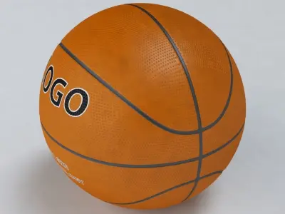 Realistic Basket Ball 3D model