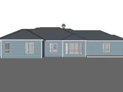 Contemporary House 07 -Archimple LLC 3D model