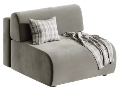 Mail armchair Free 3D model