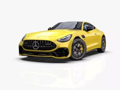 Mercedes AMG GT C192 2025  3D model