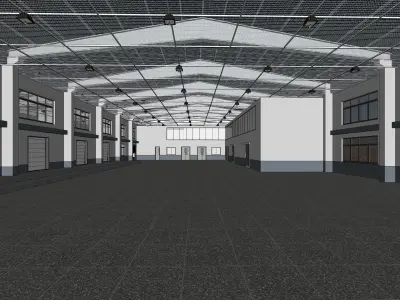 LS factory model 3D model