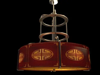 Chinese lantern 3D model