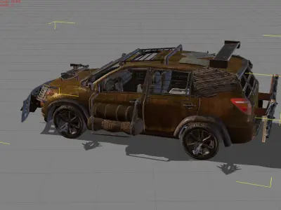 SUV CAR SUPER MODEL 3D model