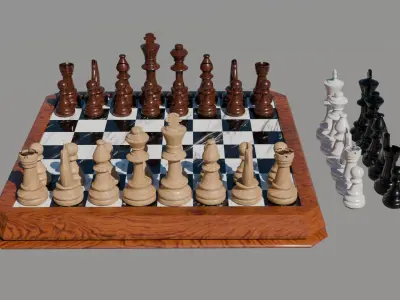 Chess 3D model