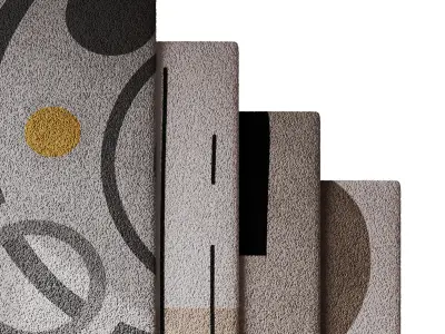 Rug Set 05 3D model