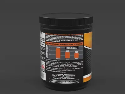 Protein Powder 3D model