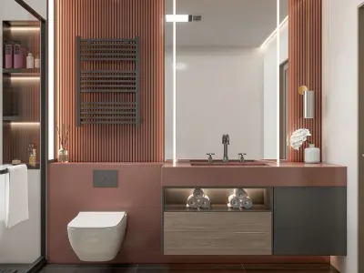 Bathroom 73 3D model