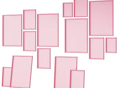 462 happy new year 07 christmas posters 3D model