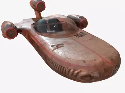 Landspeeder  3D model