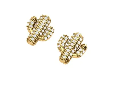 CactusV1 earring 3D print model
