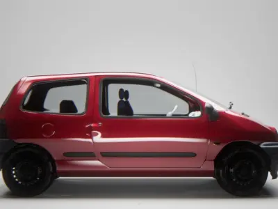 Twingo French Car 3D Model 3D model