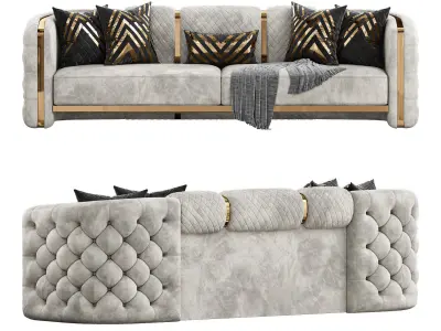  Viktorya Sofa by Evgor Luxury 3D model