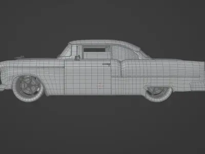 1955 Chevrolet Bel Air Exterior 3D model