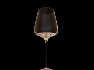 Water Drinking Glass  Free 3D model