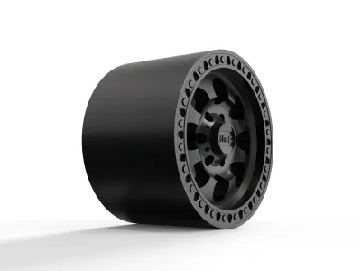 kmc RIOT SBL wheel 3D MODEL 3D print model