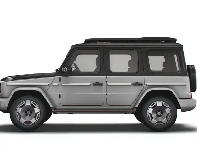 Mercedes Benz Concept EQG 2022 3D model