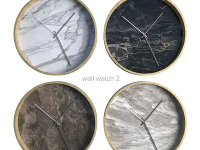 wall watch 2 3D model