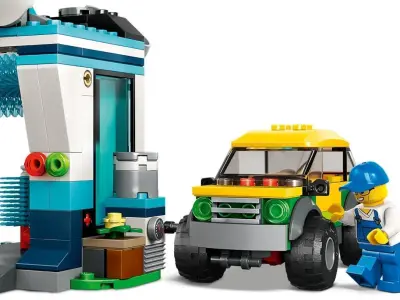 PixelBricks3D - LEGO Car Wash  3D print model