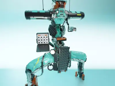 Wierd Mech Free 3D model