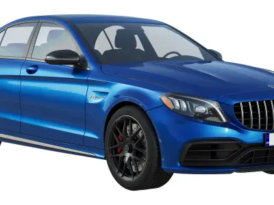 Mercedes-Benz C63 3D model