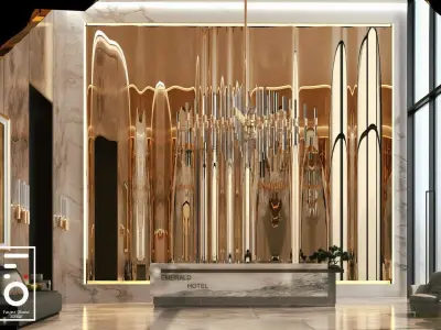 HOTEL LOBBY 3D model