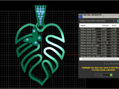 CUTE PENDANT 3D PRINTALE MODEL  3D print model