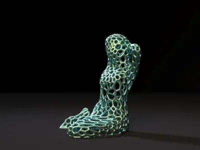 Mermaid 3D print model
