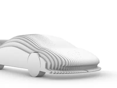 parametric cars 3D print model