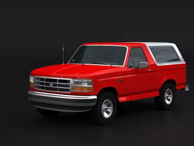 Bronco 1991-1996 3D model