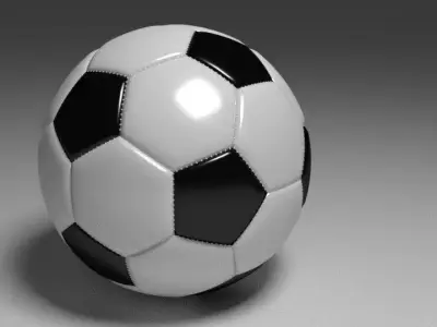 football soccer ball Free 3D model order