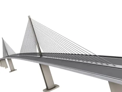 Sunshine Skyway Bridge 3D model
