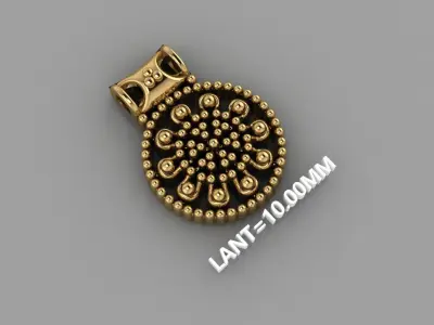 FASHION PENDANT 3D model