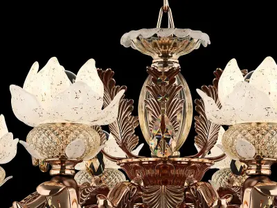 MD 89350-10-2 Osgona Chandelier 3D model