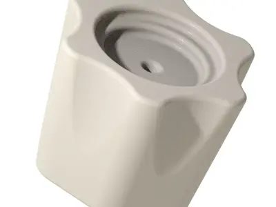 Faucet Plastic Knob 3D print model