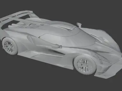 Vehicle Collection Perks Lamborghini pubg Low-poly 3D model