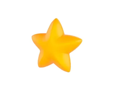 Symbol001 Star 3D model