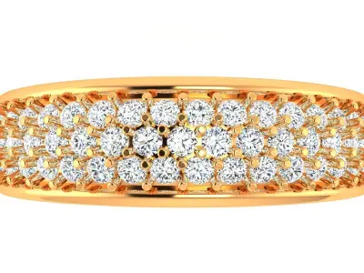 Diamond Ring 3D print model 62