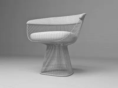 Platner Lounge Chair 3D model