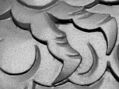 Dragon Pillar 3D print model