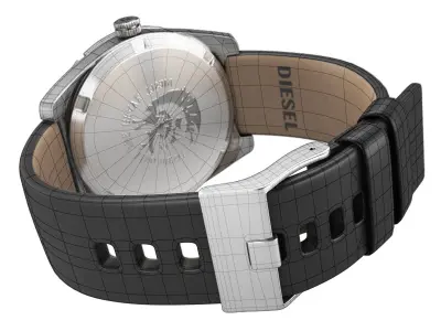Man Diesel Watch 2 3D model
